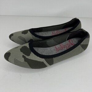 Jellypop Camouflage Champs Womens Size 7M Memory Foam Ballet Flats Shoes